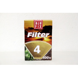 PROHOME - Filtr na kávu 4/100 UNI