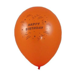 PROHOME - Balóny nafukovací Happy birthday 10ks