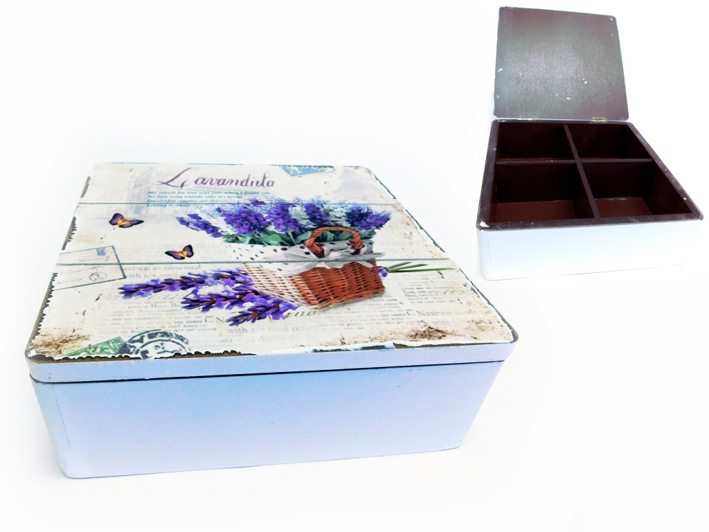 PROHOME - Box na čaj levandule
