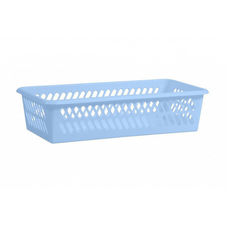 PROHOME - Košík 20,1x10,3x4,9cm plastový modrý