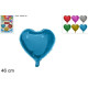 PROHOME - Balón Srdce 46cm různé barvy