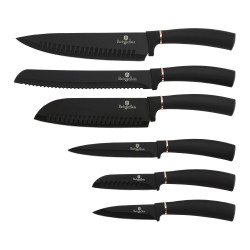 BERLINGER HAUS - Sada nožů 6ks Black Rose