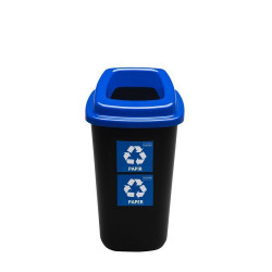 PLAFOR - Koš odpadkový 45l ke třídění odpadu modrý