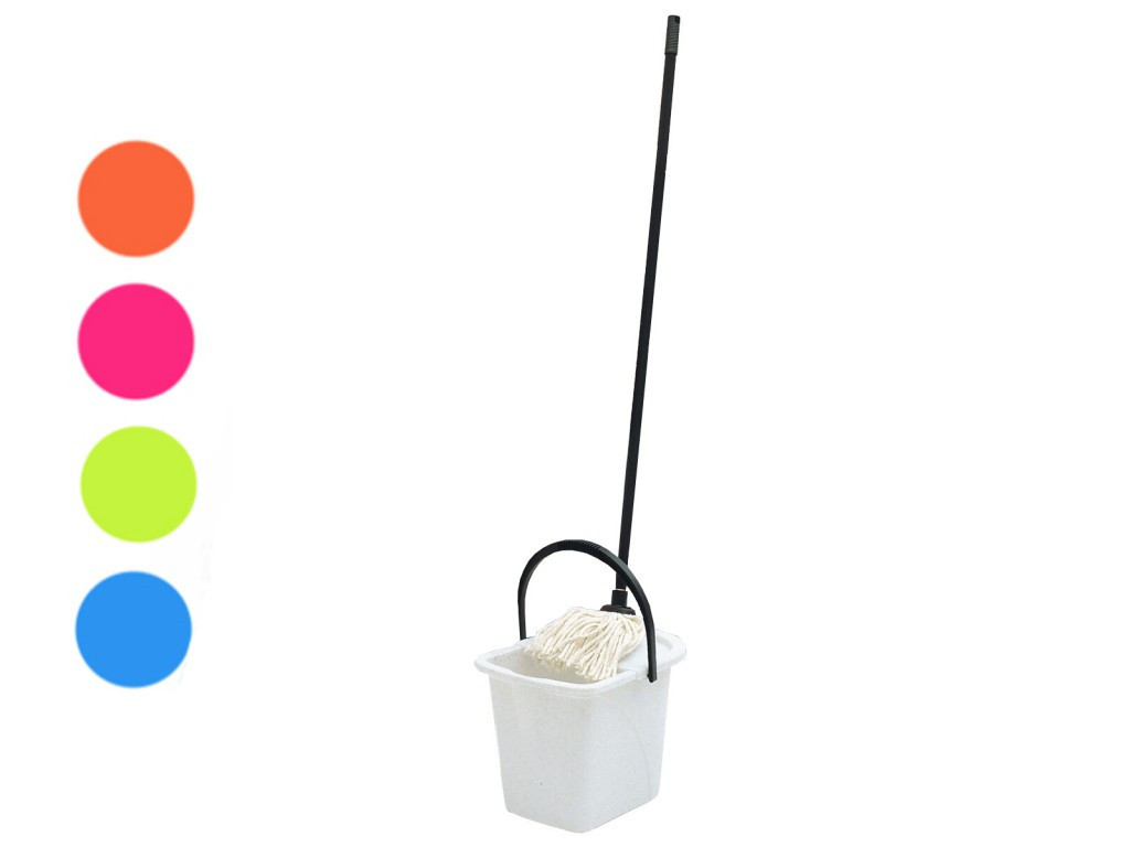 Levně HEIDRUN - Mop+kbelík 15l různé barvy