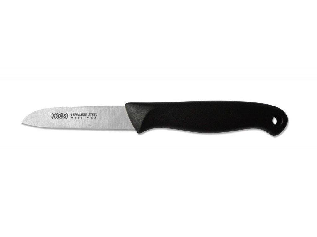 Levně KDS - Nůž kuchyňský dolnošpičatý 3 1038černý