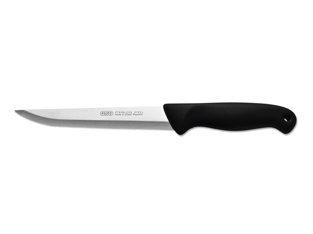 Levně KDS - Nůž 1464 kuchyňska pilka 6 černý