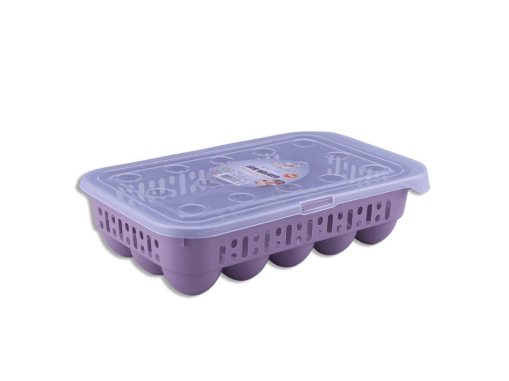 Levně PROHOME - Box na vajíčka 15ks různé barvy