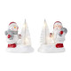 PROHOME - Sněhulák/Santa LED 9,5cm různé druhy