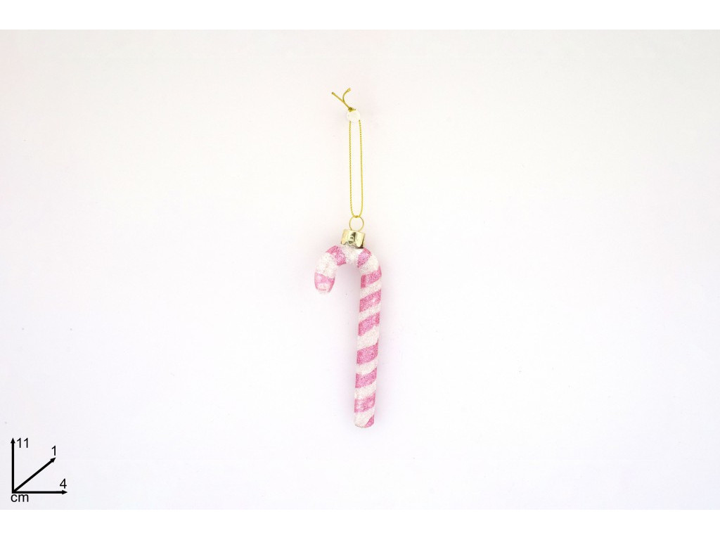 PROHOME - Dekorace-vánoční hůlka 11cm