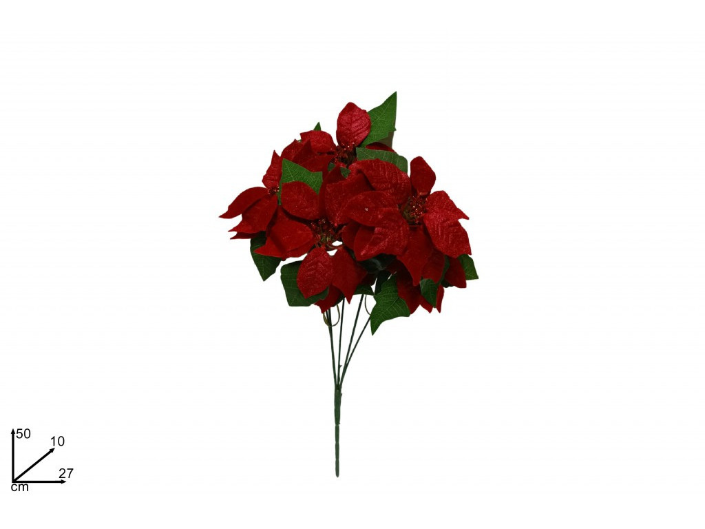 PROHOME - Kytice-růže vánoční zapichovací