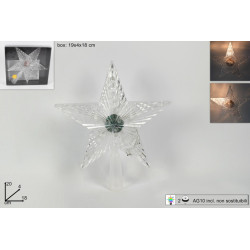 PROHOME - Hvězda 18cm na stromeček LED