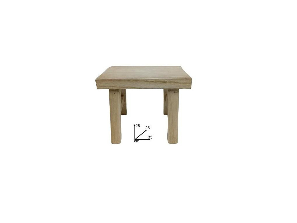 Levně PROHOME - Stolička dřevěná 35