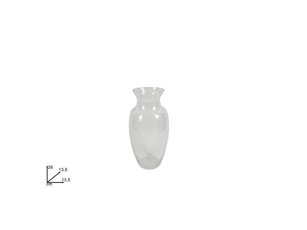 Levně PROHOME - Váza 26cm Anfora