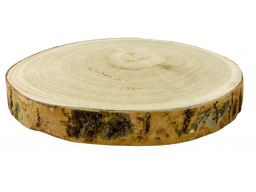 Levně PROHOME - Podnos dřevo dekorace 22cm