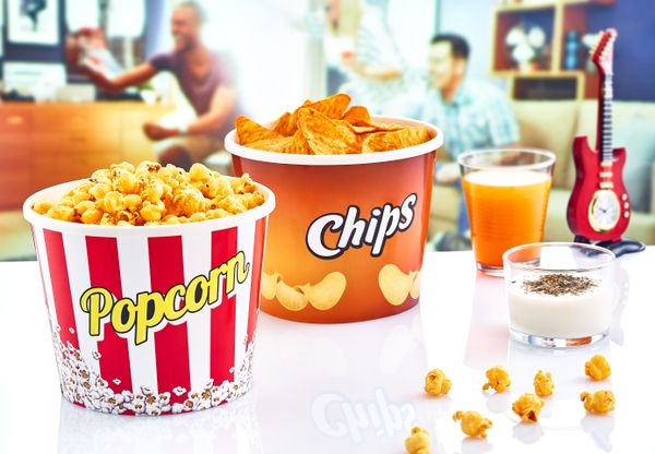 PROHOME - Dóza na popcorn 2,2l různé dekory