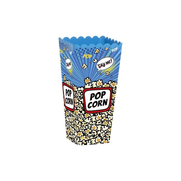 PROHOME - Miska 1,3l Popcorn modrá