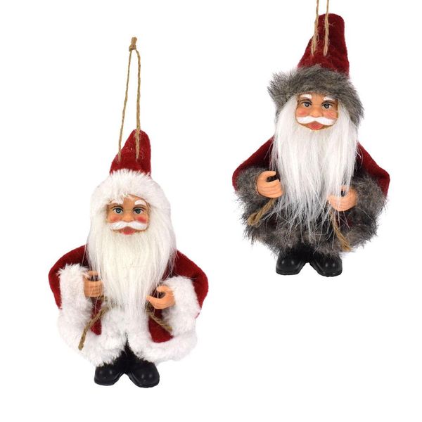 PROHOME - Santa Claus visící 15cm různé druhy