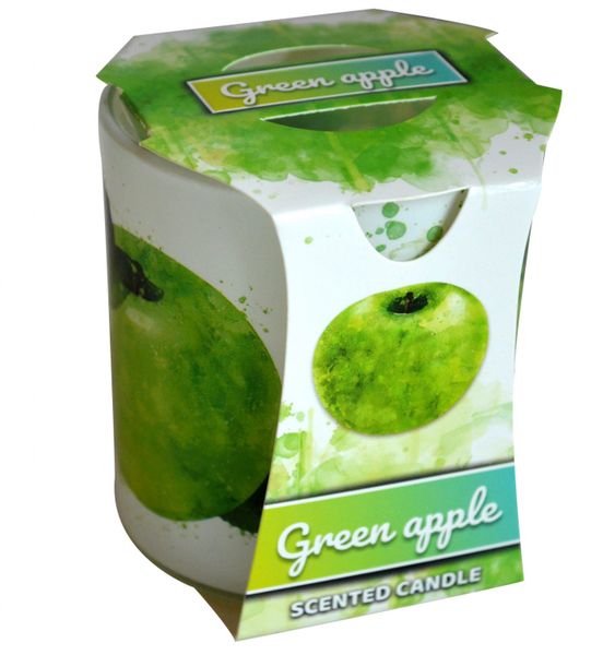 PROHOME - Svíčka ve skle Green Apple